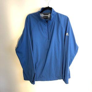 adidas Golf Lightweight Windbreaker Quarter Zip L